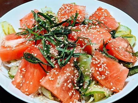 Tomato salad, JPG