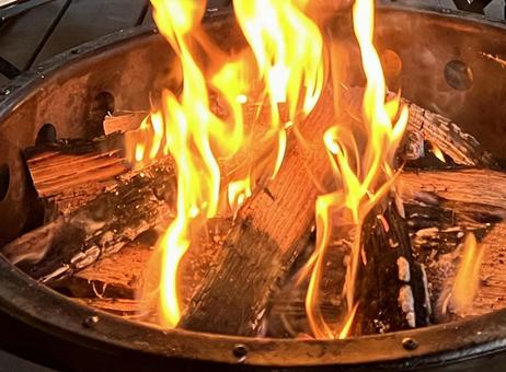 キャンプ 焚き火 1 キャンプ 焚き火 1の写真