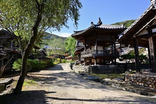 龍仁大長今パーク 龍仁大長今パーク,韓国,オープンセットの写真素材