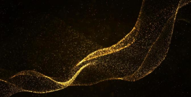 Wave of gold particles. glitter background, JPG Wave of gold particles. glitter background, JPG