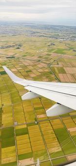 空からの眺め 空からの眺めの写真