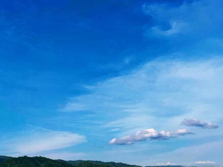 山と空 山と空の写真