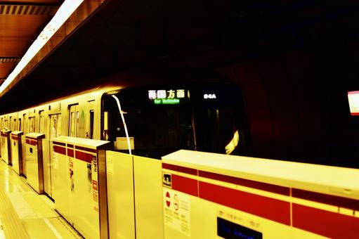 東京の地下鉄2025 東京の地下鉄2025 地下鉄,電車,東京都港区の写真素材