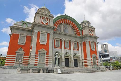 Photo, osaka city central hall, china island association hall, nakanoshima, 