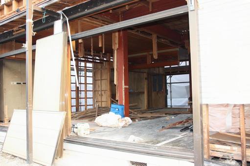 解体工事NM10 解体工事NM10 解体工事,家屋解体,住宅の写真素材