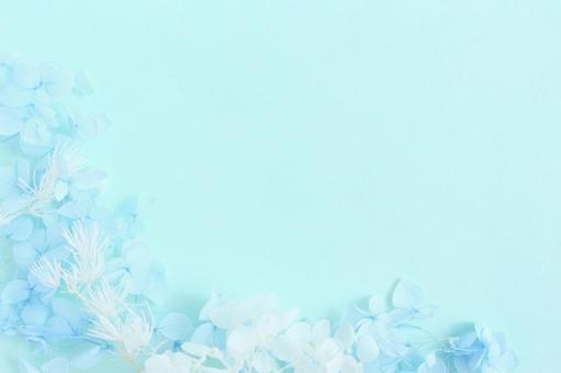 青い花の背景 青い花の背景の写真