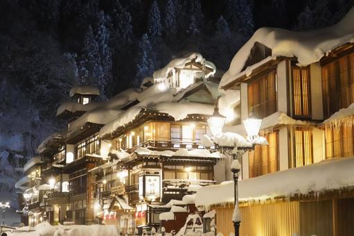 รูปถ่าย, ginzan onsen, จังหวัดยามากาตะ, ตะวันออกเฉียงเหนือ, 