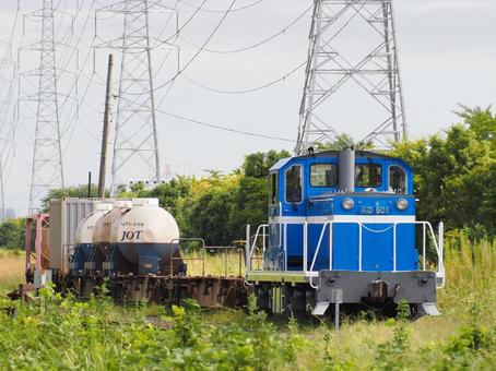 京葉臨海鉄道 KD60形 貨物列車 京葉臨海鉄道 KD60形 貨物列車 京葉臨海鉄道,臨海鉄道,kd60形の写真素材