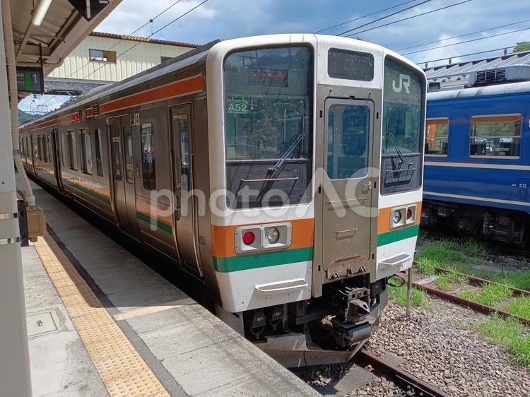 信越線２１１系 jr,jr東日本,鉄道の写真素材