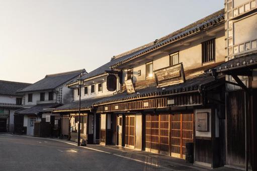 倉敷美観地区の街並み 倉敷,美観地区,日本家屋の写真素材