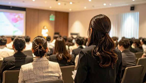 女性限定のセミナー風景の写真