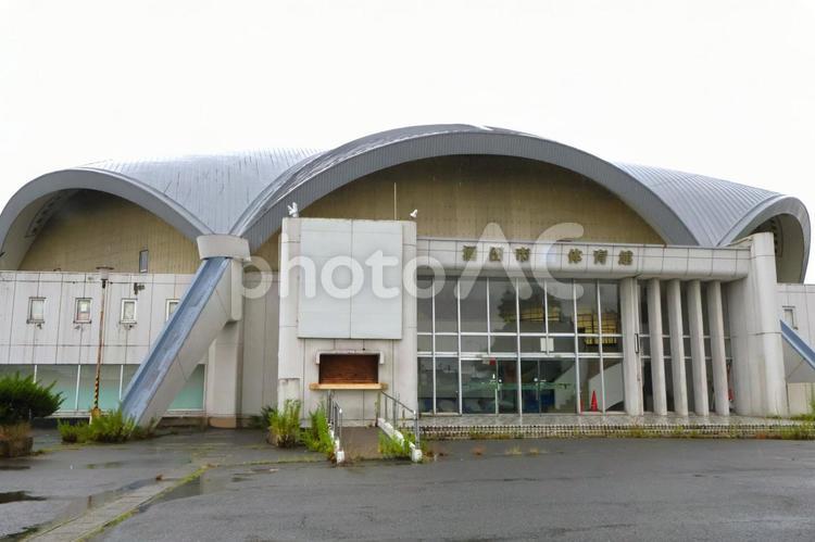 酒田市体育館（酒田市南体育館）山形県 酒田市南体育館,酒田市体育館,酒田市の写真素材