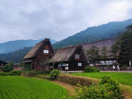 白川郷の写真