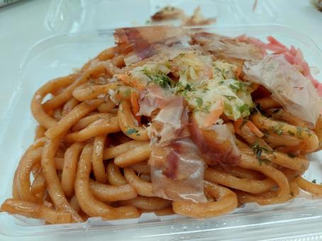 焼きうどん 焼きうどんの写真