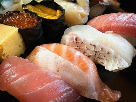 おすし 盛り合わせ おすし 盛り合わせ おすし,お寿司,握りの写真素材