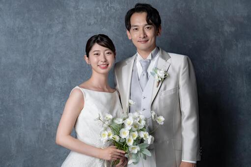 新郎新婦 ウェディングフォト,新婦,新郎の写真素材