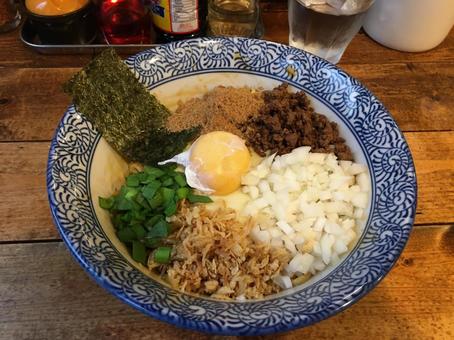 台湾まぜそば 台湾まぜそば,まぜそば,ラーメンの写真素材