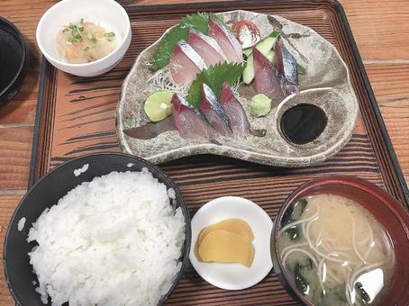 カツオの刺身 カツオの刺身 カツオ,鰹,高知の写真素材