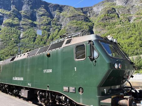 フロム鉄道 フロム,鉄道,電車の写真素材