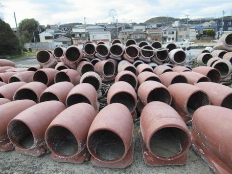 たこつぼ たこつぼ たこつぼ,タコツボ,蛸壷の写真素材