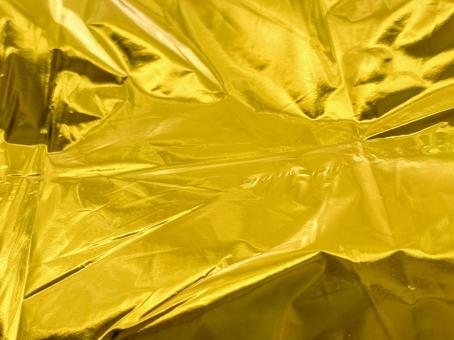 金色の包装紙テクスチャの写真