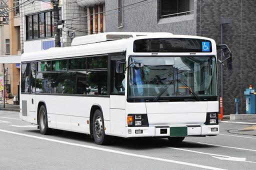いすゞ　エルガ　白 夜行バス,高速バス,旅行の写真素材