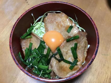 我が家の豚丼_2 我が家の豚丼_2の写真