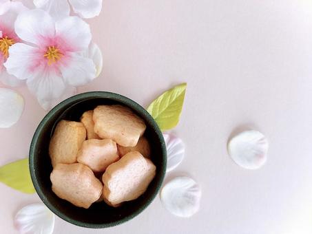 桜のクッキー 桜のクッキーの写真
