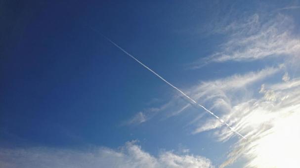 Photo, aerial cloud, sky, cloud, 