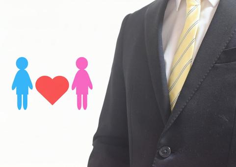 新社会人と恋愛 新社会人と恋愛 恋人,夫婦,結婚の写真素材