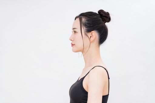 若い女性のビューティ 若い女性のビューティ スキンケア,女性,ビューティの写真素材