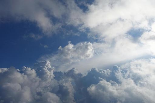 夏の雲 夏の雲の写真