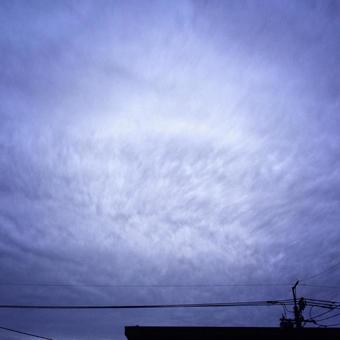 雲 スジ 雲 スジの写真