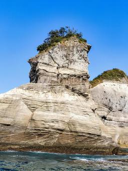 西伊豆　堂ヶ島マリン 遊覧船からの眺め 堂ヶ島,遊覧船,観光船の写真素材