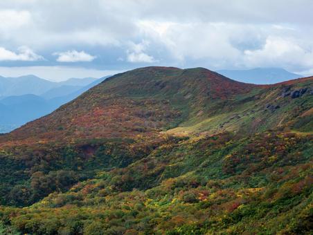 紅葉の栗駒山(須川岳) 紅葉の栗駒山(須川岳)の写真