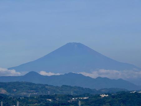 夏の富士山 夏の富士山の写真