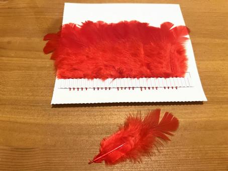 赤い羽根 赤い羽根の写真