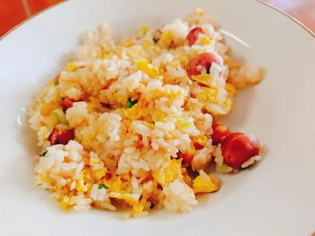 チャーハン チャーハン,中華,米の写真素材