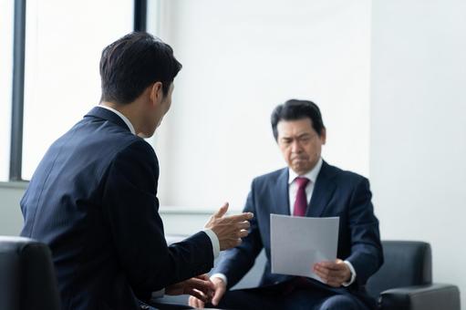 商談 商談 営業,商談,会議の写真素材