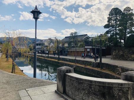 岡山 美観地区 岡山 美観地区 美観地区,岡山,街並みの写真素材