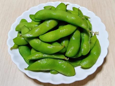 枝豆の塩ゆで 枝豆の塩ゆで 枝豆,塩ゆで,料理の写真素材