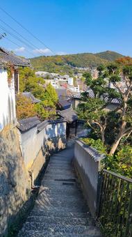 Back alley scenery in Onomichi, JPG