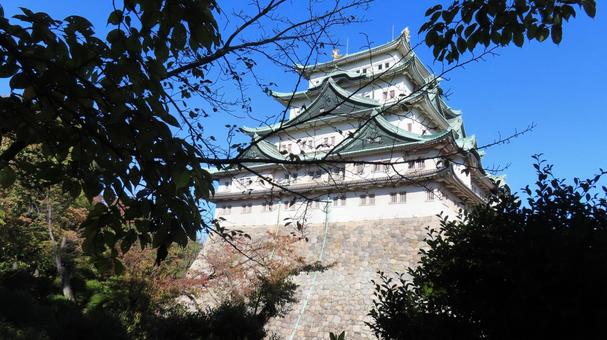 名古屋城　天守　大天守 名古屋城,尾張徳川家,御三家の写真素材