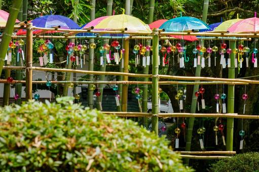Photo, temple, oshu yanatsu kokuzoson, wind chimes, 