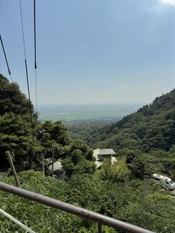 山からの景色 山からの景色の写真