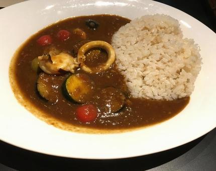 シーフードカレー シーフードカレーの写真