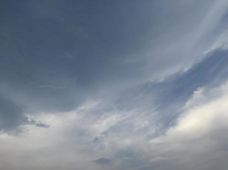 綺麗な曇り空 綺麗な曇り空の写真