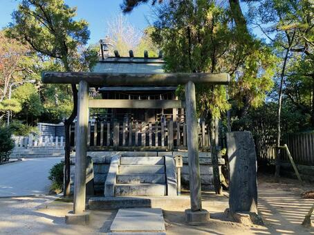 船橋大神宮　意富比神社　天之御柱宮 船橋大神宮,意富比神社,千葉県船橋市の写真素材