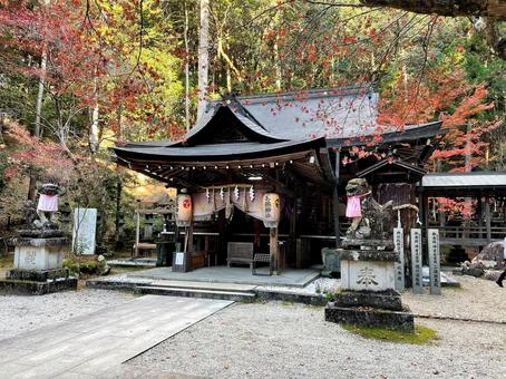 桜井市の等彌神社の写真