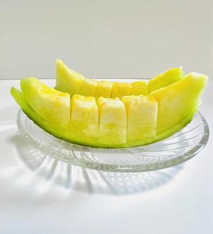 甘そうなメロン 甘そうなメロン メロン,夏,果物の写真素材